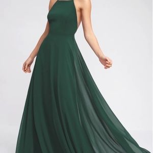 Emerald Bridesmaid Dress